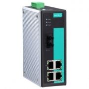 5-портовый неуправляемый коммутатор: 4х10/100 BaseTX и 1 x 100BaseFX , релейный выход, 0...+60 MOXA. Вид 1