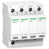 iPRD 40 Ограничитель перенапряжения 3Р+N, тип 2, 40kA, 350В Schneider Electric. Вид 1
