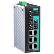 9-портовый неуправляемый коммутатор: 6 х 10/100 BaseTХ и 3 х 100BaseFX, релейный выход, -40...+75С MOXA. Вид 1