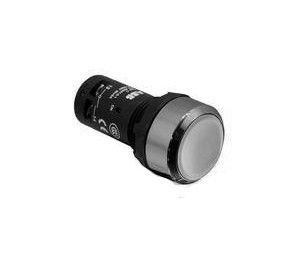CP1-30W-01 Кнопка белая без фиксации 1HЗ ABB. Вид 1