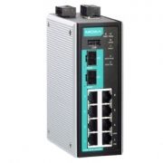 маршрутизатор безопасности: 8х10/100 BaseT(X) + 2 Gigabit Ethernet SFP, Firewall/NAT/VPN, -40...+75 С MOXA. Вид 1