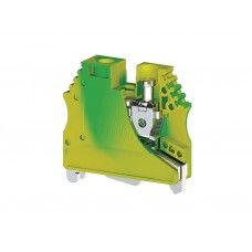 AVK 10 TK Клеммник на DIN-рейку 10мм² (жёлто-зеленый) Klemsan. Вид 1