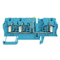 ZTR 2.5/3AN BL Клемма с размыкателем 2,5 мм² (синяя) Weidmuller. Вид 1