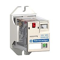 Промежуточное реле 4 ПК (=24B DC) 6А Schneider Electric. Вид 1