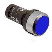CP1-30L-10 Кнопка синяя без фиксации 1HO ABB. Вид 1