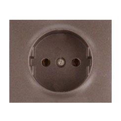 Накладка розетки 2К (dark bronze) Galea Life Legrand. Вид 1