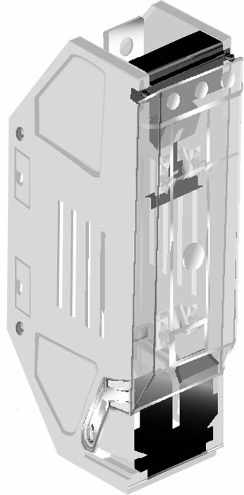 OFAX-4-AS1 Держатель предохранителей 1-полюсный до 1250A, размер 4а, IP20 ABB