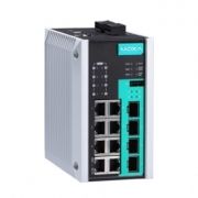 12-портовый управляемый коммутатор: 8 PoE/PoE+х10/100/1000 BaseT(X) Ethernet, 4х100/1000 SFP, -10...+60С MOXA. Вид 1