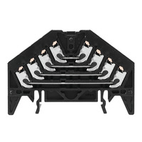 PRV 4 SW 35X15 RT Клемма 4-уровневая на дин-рейку 1.5 mm², черная Weidmuller. Вид 1