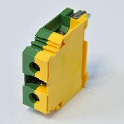 M35/16 Клеммник винтовой до 35 мм² на DIN-рейку (жёлтый) TYCO. Вид 1