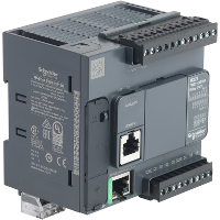Компактный базовый блок m221-16io реле ethernet Schneider Electric. Вид 1