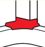 Отвод угловой для к/к 35/80/105 Legrand. Вид 1