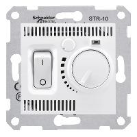 Термостат комнатный, 10а, 230В (белый) Sedna Schneider Electric. Вид 1