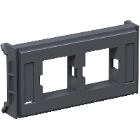 Cyb-dp-плата для 2xrj45 avaya чёрная Schneider Electric. Вид 1