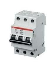 S283 C100 Автоматический выключатель 3-полюсный, 100А, 6кА (хар-ка C) ABB. Вид 1