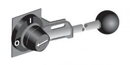 YASDA 6 Усиленная стальная ручка на дверь I-O-II для OETL1000...3150E_C IP65 ABB. Вид 1