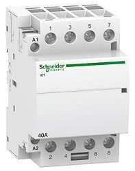 iCT Модульный контактор 25A 4НЗ 220/240В АС Schneider Electric. Вид 1