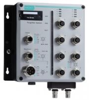 Управляемый Ethernet коммутатор: 8х10/100 BaseT(X) и 2х1000 BaseLSX Q-ODC, -40 до 75С MOXA. Вид 1