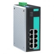 8-портовый неуправляемый коммутатор 10/100/1000 BaseT(X) Ethernet, релейный выход, -40...+75С MOXA. Вид 1