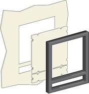 Уплотнитель-заглушка выреза в дверце NW Schneider Electric. Вид 1