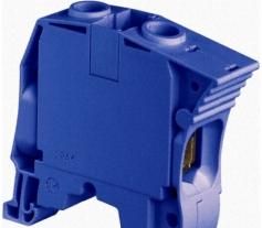 ZS70-BL Клеммник винтовой 70 мм² (синий) TYCO. Вид 1