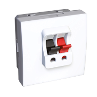 Аудио розетка одинарная белая r9003 Schneider Electric. Вид 1