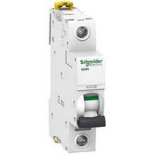 iC40N Автоматический выключатель 1P+N, 6А, 6кА (хар-ка C) Schneider Electric. Вид 1