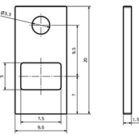 SEAL WGK 10 Проходная клемма Weidmuller. Вид 1