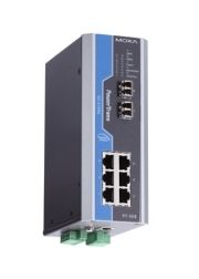 Управляемый коммутатор 6x10/100BaseTX, 2x100BaseFX, питание - 110/220 В пост./перем., разъем LC, IEC 61850-3 MOXA. Вид 1
