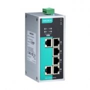 6-портовый неуправляемый коммутатор: 4 PoE+х10/100 BaseT(X) Ethernet, 2х10/100BaseT(X), 0...+60С MOXA. Вид 1