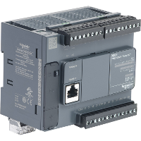 Компактный базовый блок m221-24io реле Schneider Electric. Вид 1