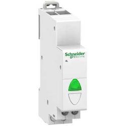 iIL Индикаторная лампа желтая на DIN-рейку со светодиодом 12-48В AC/DC Schneider Electric. Вид 1