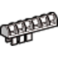 Держатель маркировки наборной, на 6 элементов Schneider Electric. Вид 1