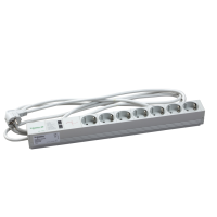 Розет блок 7 поз 19"vde 220в c ф помех Schneider Electric. Вид 1