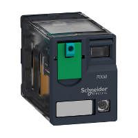 Промежуточное реле 4ПК 6А (=24B DC) со светодиодом Schneider Electric. Вид 1