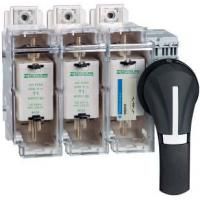 Выключатель-разъединитель-предохранитель 3P, 400А, размер 2 Schneider Electric. Вид 1