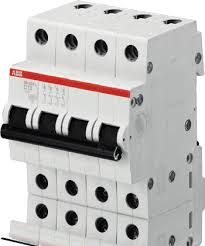 SH203 C8NA Автоматический выключатель 3P+N, 8А, 6kA (хар-ка C) ABB. Вид 1