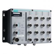 Управляемый Ethernet коммутатор: 8х10/100BaseT(X), 8хPoE+ и 2х10/100/1000 Base-T(X) , -40...75C MOXA. Вид 1