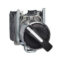 Перекл. 2-х поз. черный (в сборе) 90° 1НО/1НЗ ATEX с фиксацией Schneider Electric. Вид 1