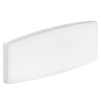 Шильдик широкий, белый без надписей Osmoz Legrand. Вид 1