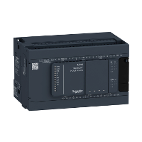 Базовый блок m241-24io транзист источник Schneider Electric. Вид 1