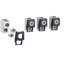 432482 Алюминиевые выводы для 2 кабелей 2х(35-240мм2) для NSX400-630A (1компл.-4шт)  Schneider Electric. Вид 1