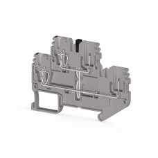 CTP 2,5-2FK Четырехполюсная пружинно-зажимная клемма (серая) Klemsan. Вид 1