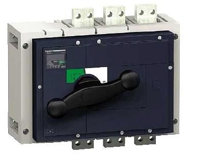Выключатель-разъединитель Compact INS1600, 3P, 1600А (с черной ручкой) Schneider Electric
