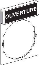 Маркировка ouverture Schneider Electric. Вид 1