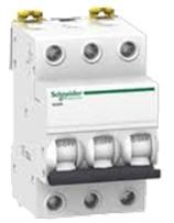 iC60L 3P 4А Автоматический выключатель 3-полюсный, 4А, 15kА (хар-ка C) Schneider Electric. Вид 1