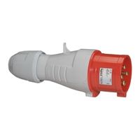 Вилка кабельная 32А 3К+H+З 380В IP44 Legrand. Вид 1