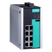8-портовый управляемый коммутатор 10/100/1000 BaseT(X) Ethernet, -10...+60С MOXA. Вид 1