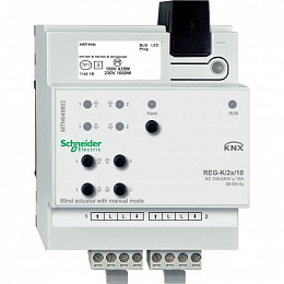 Актор для жал/выключателя REG-K/2X/10 (с ручным управлением) Schneider Electric. Вид 1