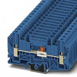 UT 6-T/SP BU Клемма с размыкателем 6мм² (синяя) Phoenix Contact. Вид 1